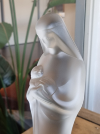 Leerdam Glas Stef Uiterwaal Madonna grote maat 37 cm