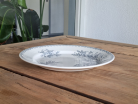 Societe Ceramique decor Chardon grijs Dinerbord 23 cm