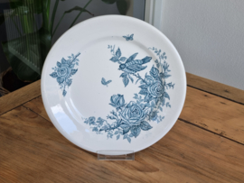 Nimy Belgium met Vogel Plat Dinerbord 22,5 cm