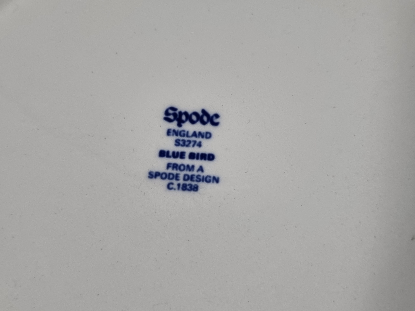 Copeland Spode Blue Bird ontbijtbord 22 cm