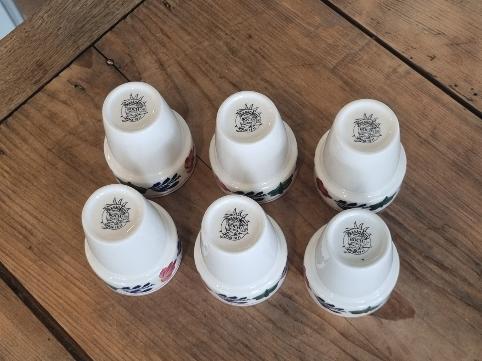 Boerenbont Boch set 6x Mini-bekertje mokje 0,10 cl