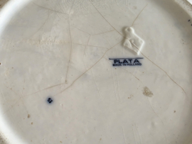 Societe Ceramique Plata blauw Paraplubak