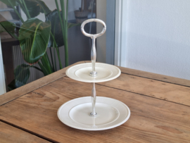 Verkocht = Wedgwood Edme Etagere 2-laags