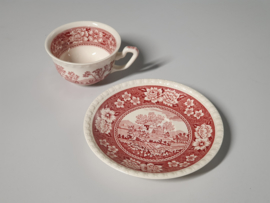 Villeroy en Boch Rusticana rood Thee Kop en schotel