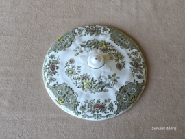 Engels Ridgway Windsor groen gekleurd los deksel voor dekschaal terrine