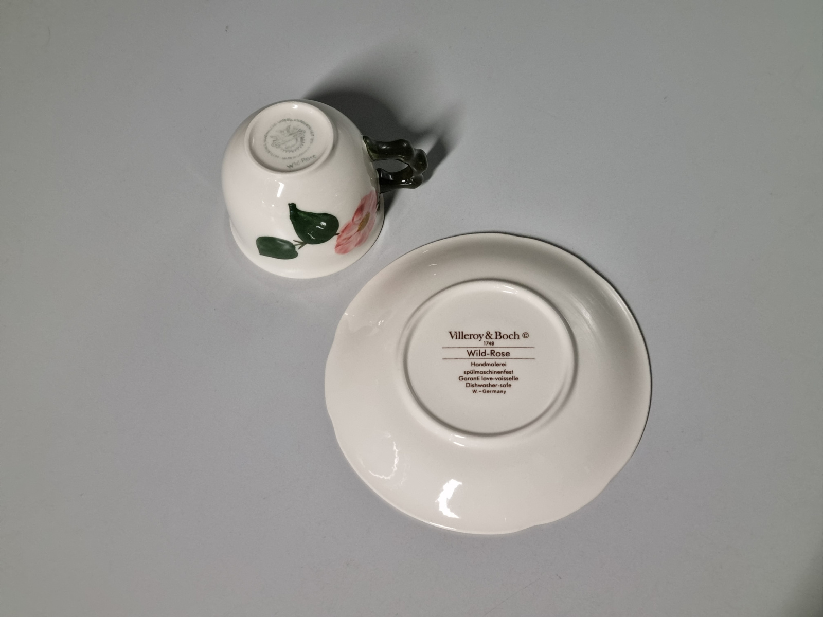 Villeroy en Boch Wild Rose Kop en schotel