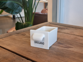 Royal Boch Kitchen kleine Lade met tekst Organo