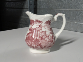 Engels rood Meakin Merrie England Kannetje 9 cm