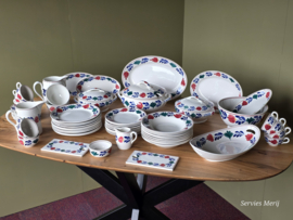 Oud Boerenbont 483a Societe Ceramique serviesset 10 personen
