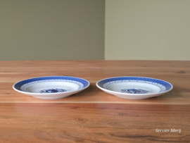 Royal Copenhagen Tranquebar Trankebar set 2x bordje gebaksbordje 15 cm