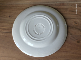 Engels rood English Ironstone Tableware EIT ontbijtbord 19,5 cm (hooiwagen)