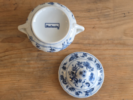 Blue Danube mini Dekschaal Terrine 11 cm voor 1 persoon