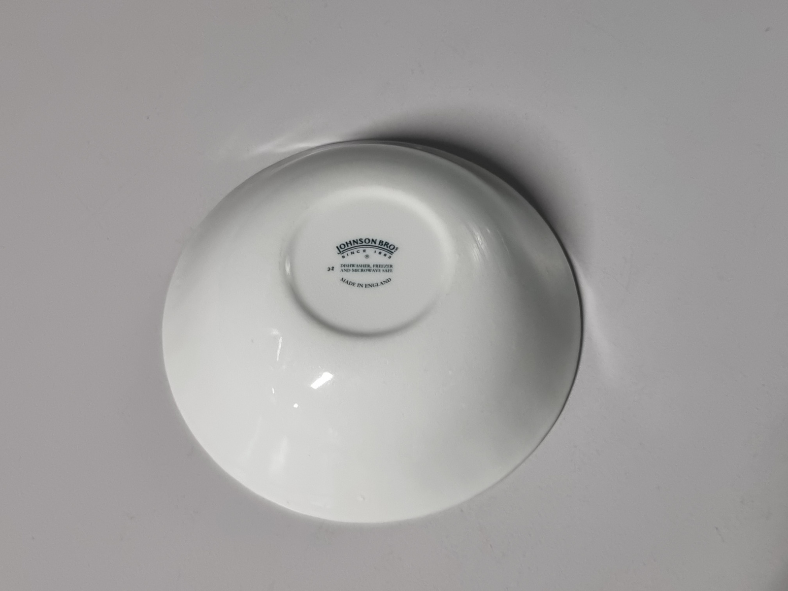 Engels blauw Johnson Bros Indies rond schaaltje 15 cm