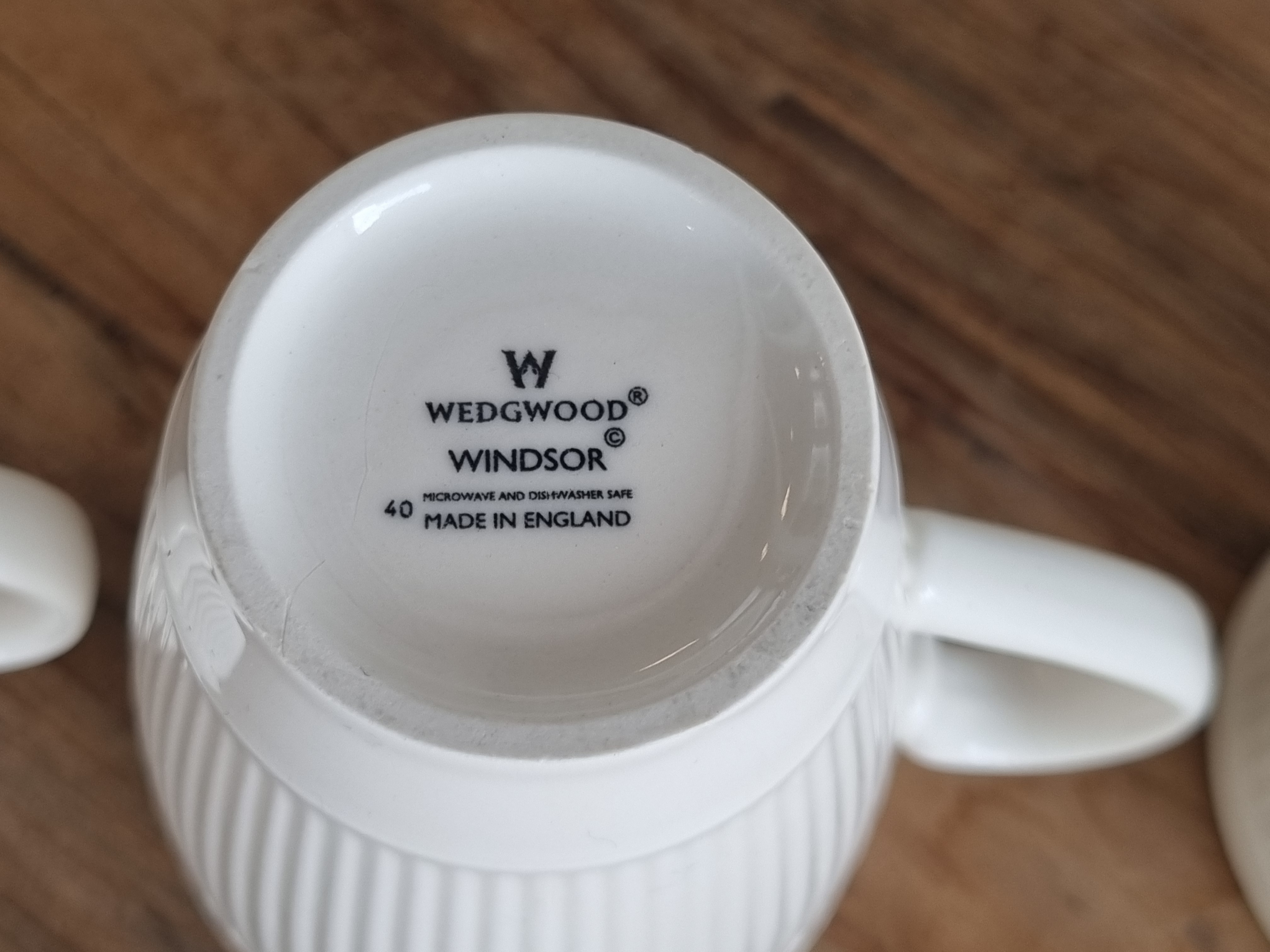 Wedgwood Windsor set 3x hoge Mok 10 cm