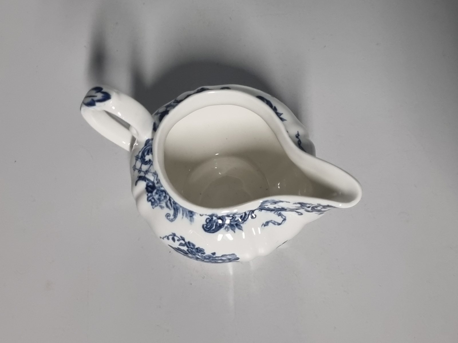 Villeroy en Boch Valeria blauw schenkkannetje roomkannetje (gewone model)