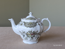 Engels Ridgway Windsor groen gekleurd Theepot