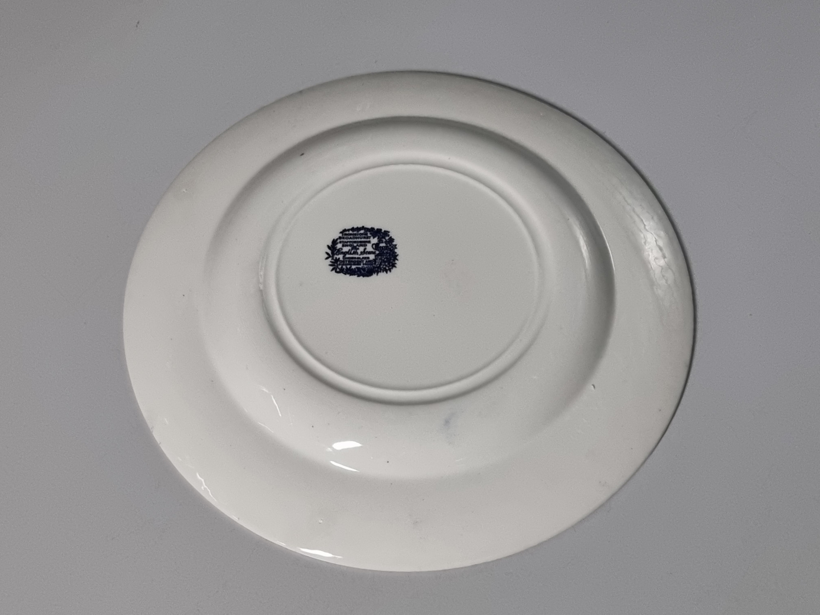 Engels blauw Broadhurst English Scene Serveerbord 27 cm
