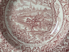 Engels rood English Ironstone Tableware EIT diep bord 22 cm (Home Farm)