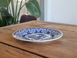 Societe Ceramique decor Casino blauw ontbijtbordje 21,5 cm