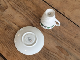 Wedgwood Stratford Koffie Kop en schotel 7 cm
