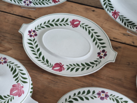 Oud Boerenbont Petrus Regout decor Holland compleet eetservies 10 personen