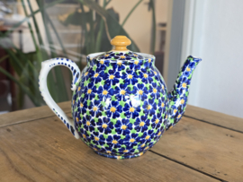 Societe Ceramique Schrijfnamendecor theepot