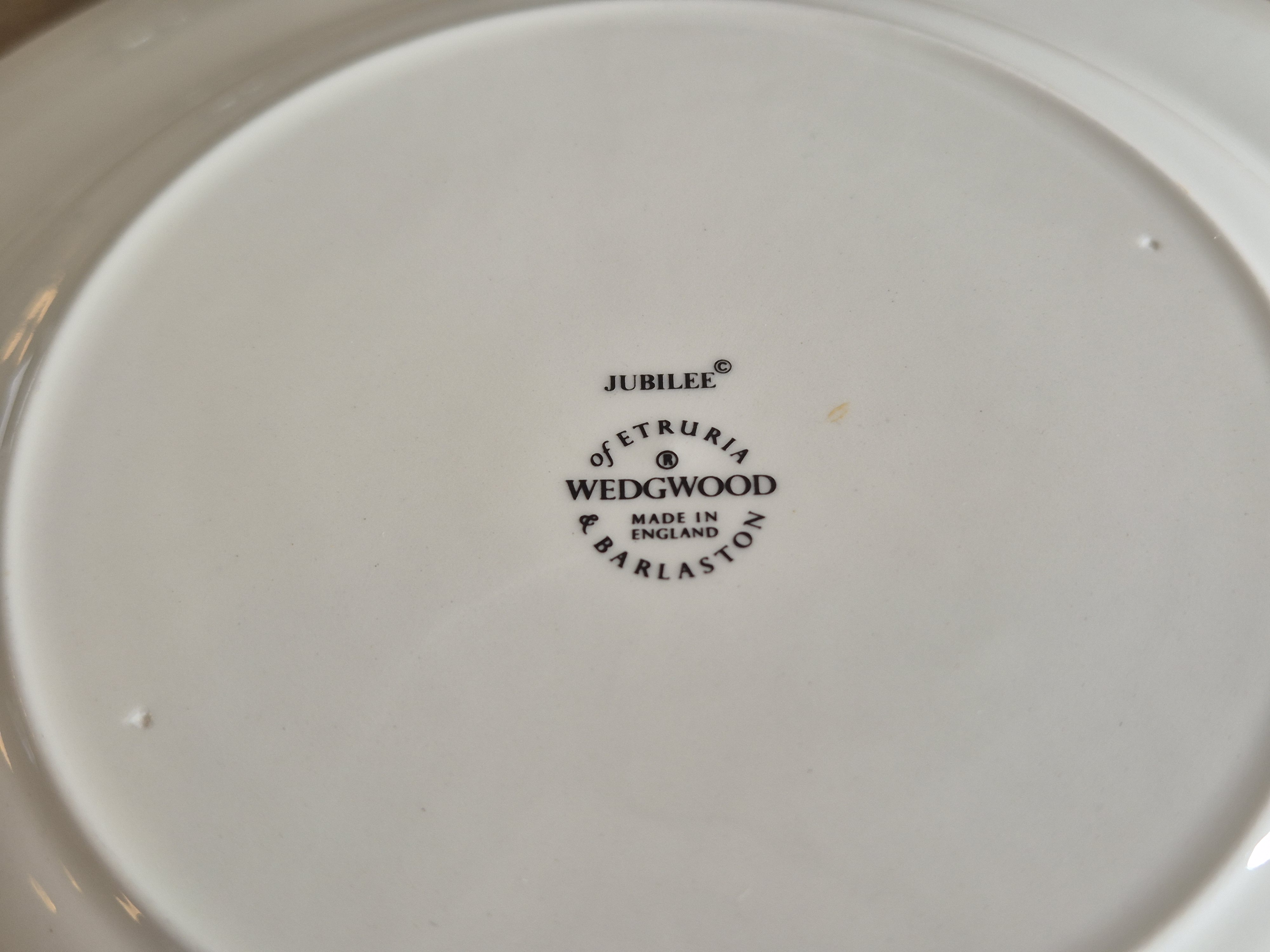 Wedgwood Edme Jubilee Goudrand Ontbijtbordje 22,5 cm