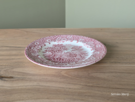 Engels rood English Ironstone Tableware EIT ontbijtbord 19,5 cm (hooiwagen)