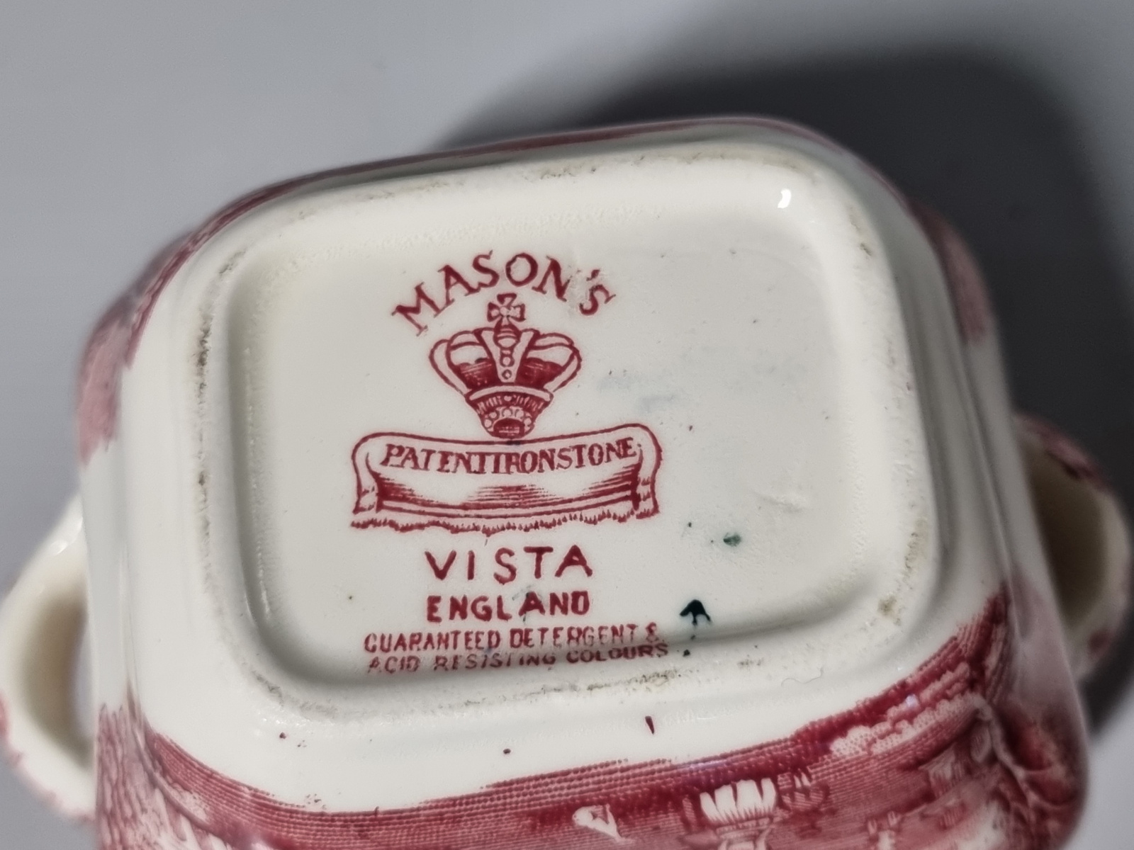 Engels Mason's Vista rood Roomstel