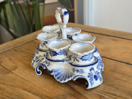 Zwiebelmuster onbekend merk chique Eierdopset met greep