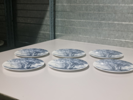 Villeroy en Boch Meadow Mood set 6x gebaksbordje 16,5 cm