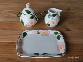 Villeroy en Boch Wild Rose Roomstel op plateau