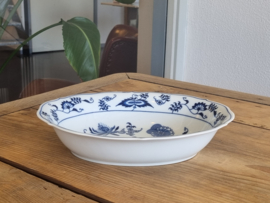Blue Danube hoge ovale schaal 25,5 cm