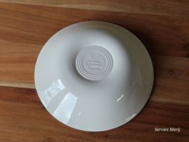 Engels blauw Churchill Zwiebelmuster ronde schaal 20 cm