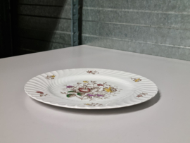 Engels gekleurd Bouquet Burleigh Ware Plat Dinerbord 25 cm