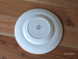 Wedgwood Windsor bord met parelrand én ribbel 18,5 cm