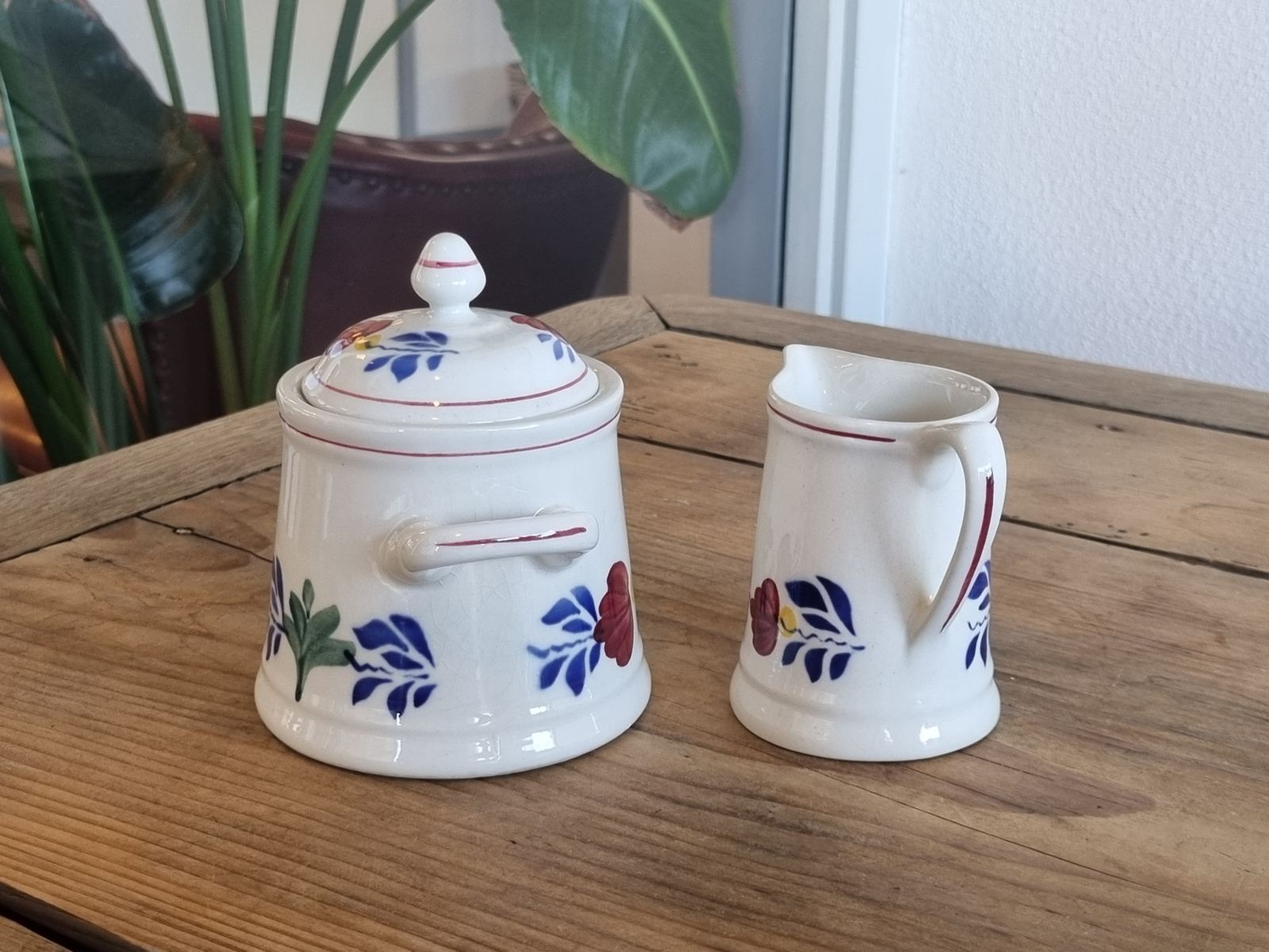 Boerenbont Boch Roomstel (oude model, groen stempel)