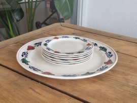 Boerenbont Boch Gebakstel (met rand) 6 persoons