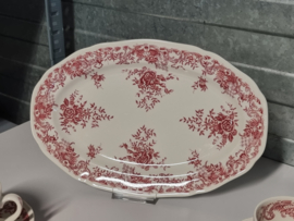 Villeroy en Boch Valeria rood Koffieservies 6 persoons