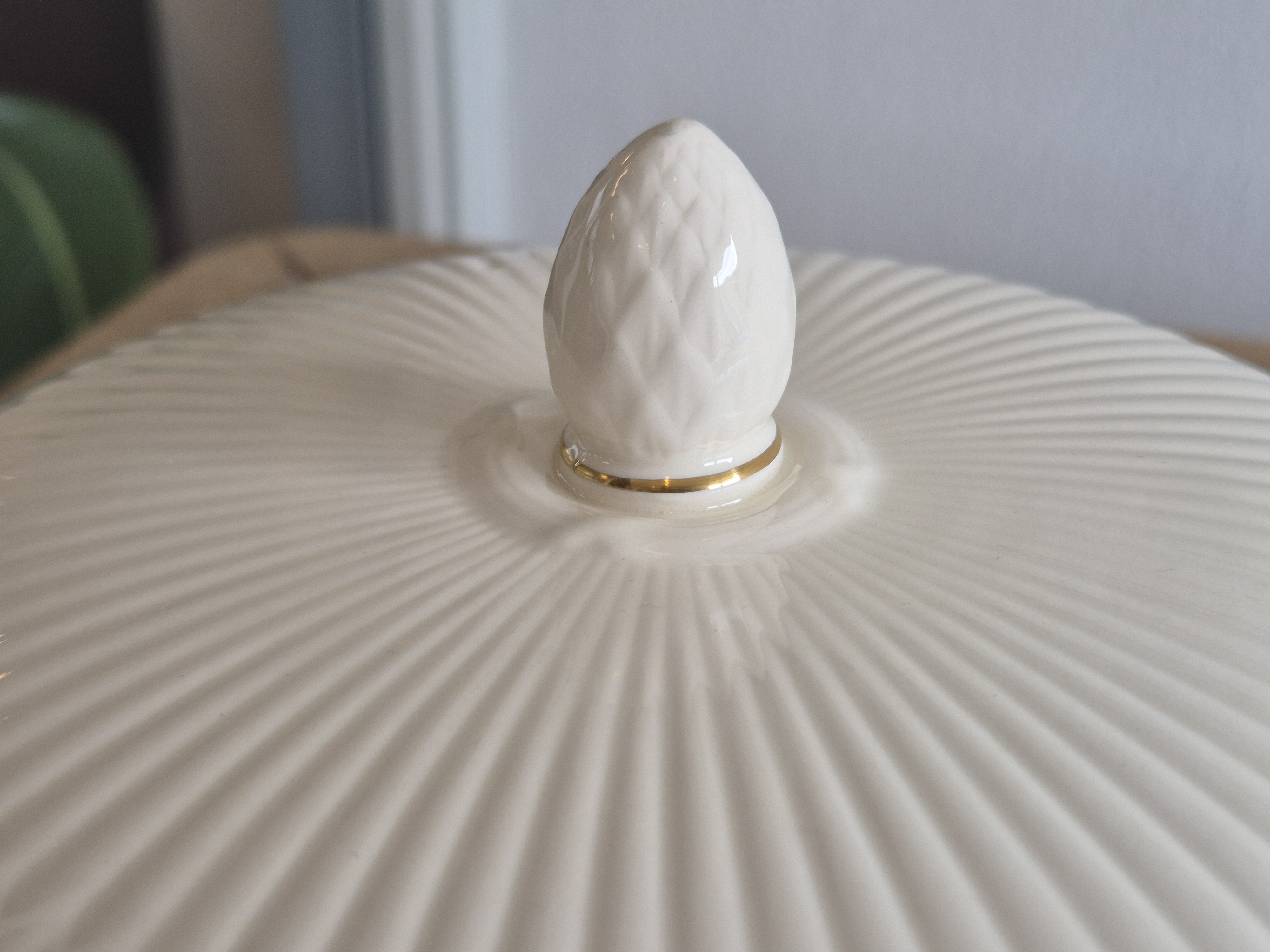 Wedgwood Edme Jubilee Goudrand Dekschaal Terrine 20 cm