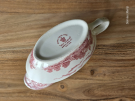 Engels rood Olde England Royal Tudor Ware Sauskom met oor