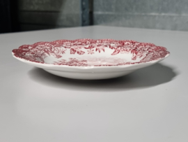 Engels rood Ridgway Woburn losse Schotel 14,5 cm