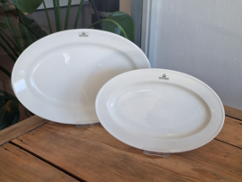 Royal Boch Kitchen set 2x ovale serveerschalen 30 en 35 cm