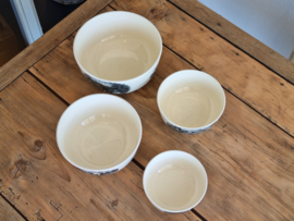 Landschap Zwart Societe Ceramique Set Nestschalen 4 stuks