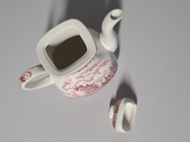 Engels rood Alfred Meakin Homeland koffiepot 17 cm