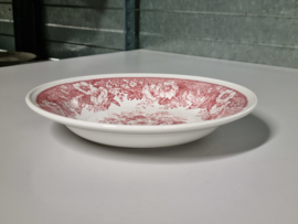 Villeroy en Boch Balmoral  rood Diep Soep Pasta bord 22 cm