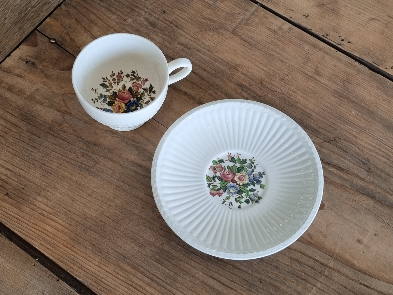 Wedgwood Conway Thee kop en schotel Ø 8 cm