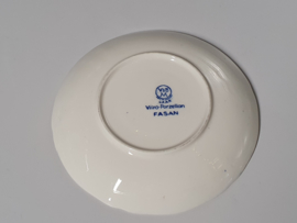 Villeroy en Boch Fasan blauw losse Schotel 14 cm