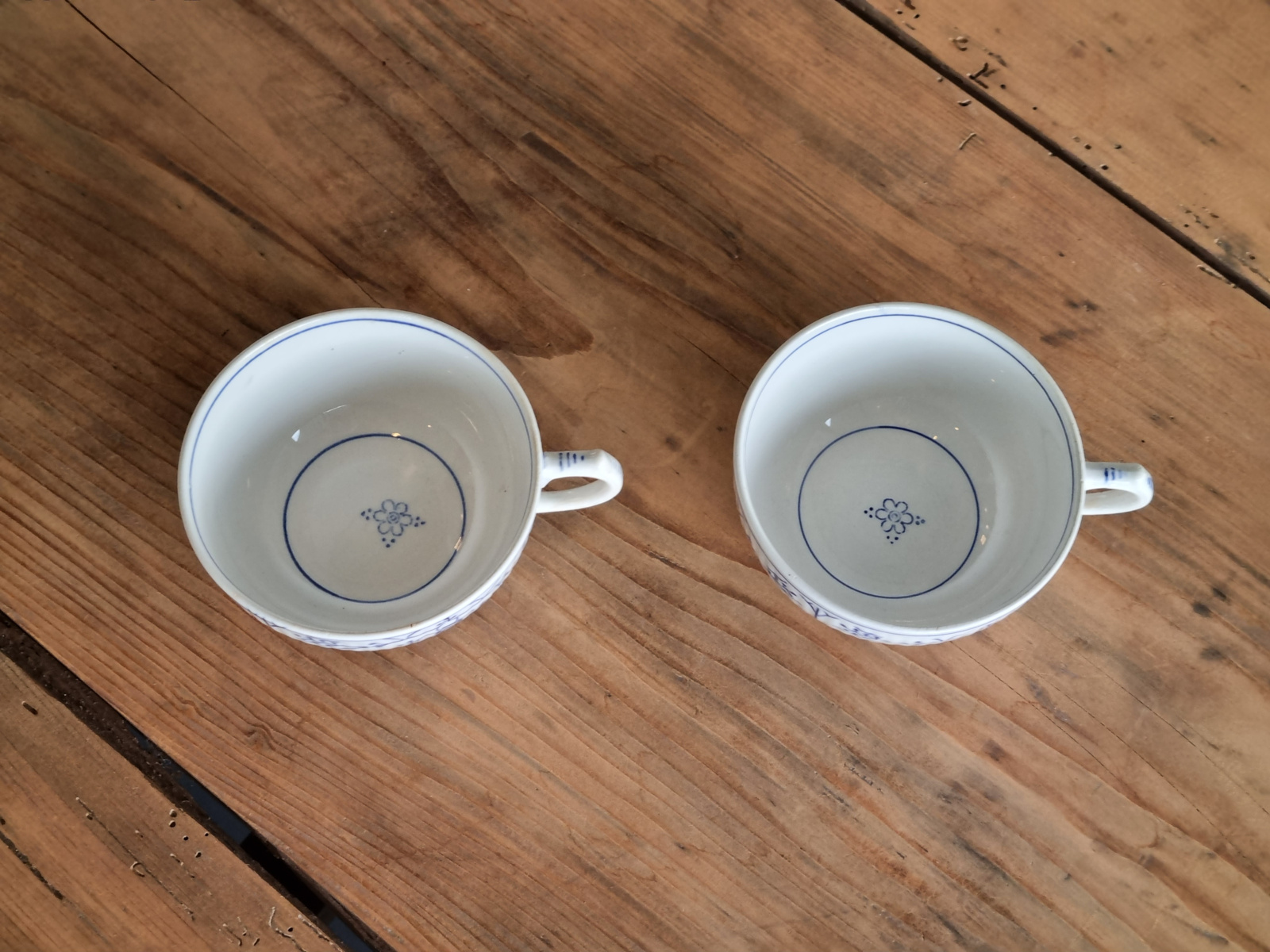 Societe Ceramique Saks set 2x losse Kopjes 9,5 cm
