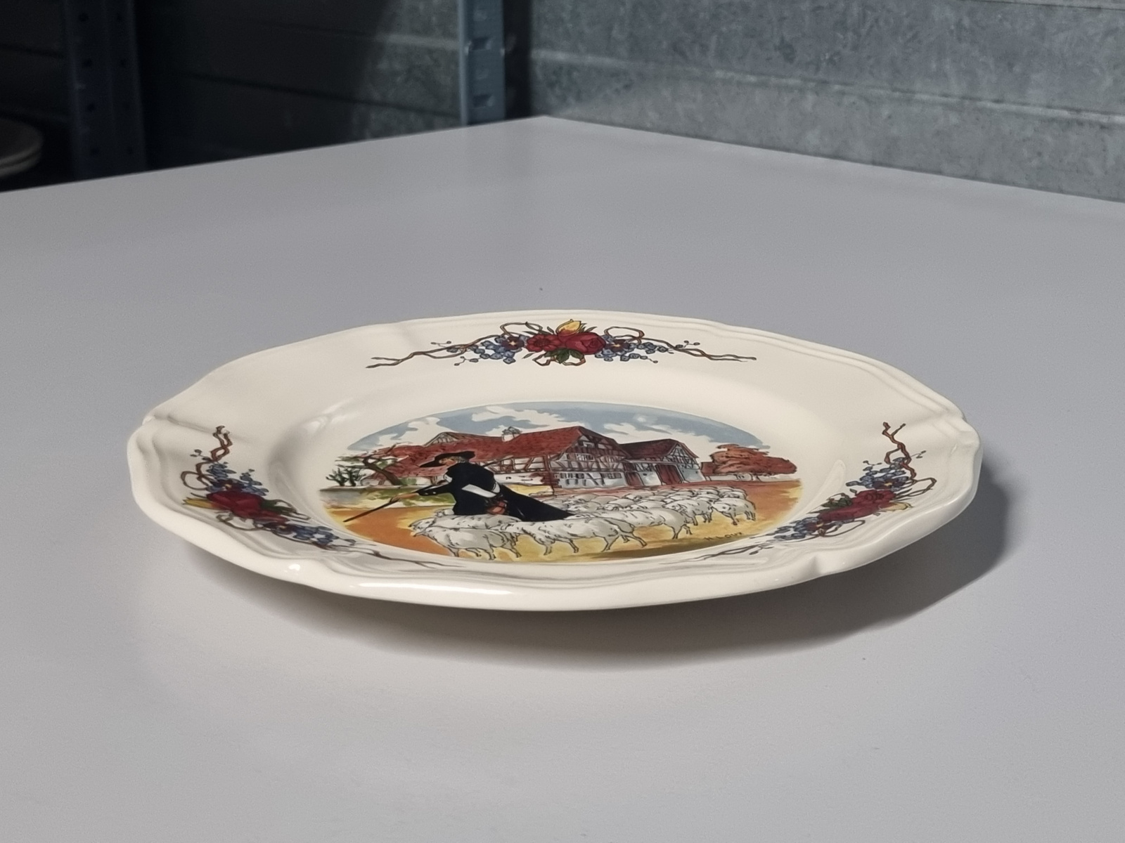 Frans Sarreguemines Obernai ontbijtbord 21,5 cm